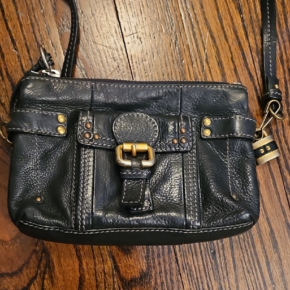 Black Leather Women's Bag